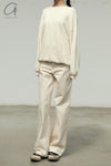 BASERANGE France Navarro trousers BAS-TRNA-CO-SU24-UNDYED